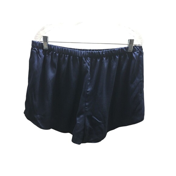 Ettitude Shorts Women's Size XL Navy Stretch 100% Bamboo Lyocell Stretch Light - Picture 2 of 6